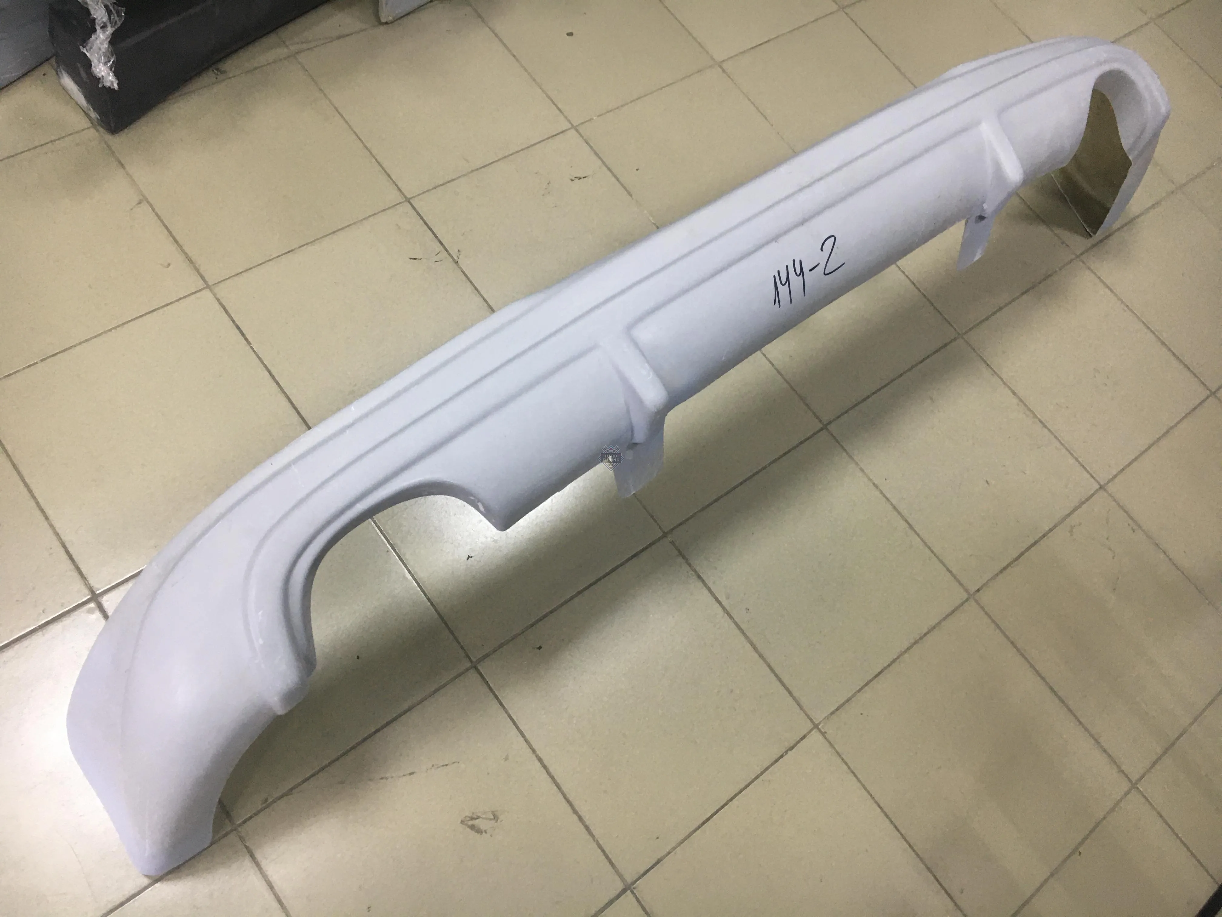 Накладка на задний бампер Chery M11/M12 Хетчбек
