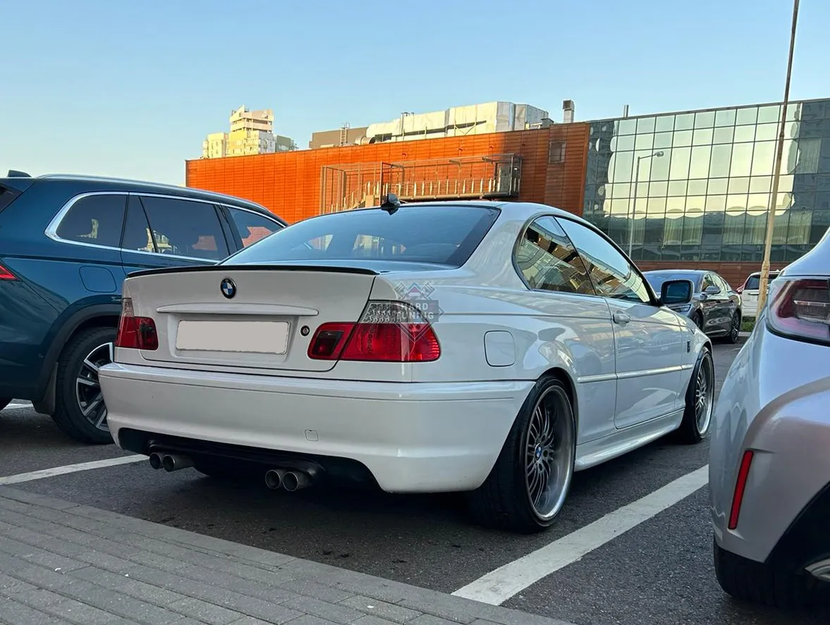 Диффузор заднего M-TECHNIK 2 бампера в стиле CSL BMW E46 купе