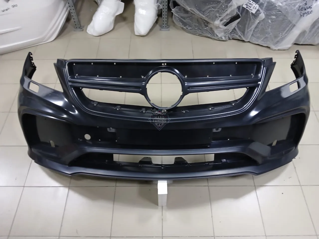 Передний бампер MR Mercedes M-Klasse (W166) АБС пластик