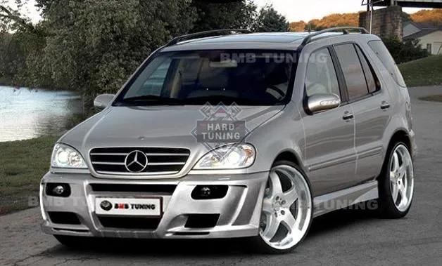 Накладки на пороги BMP Mercedes M-Klasse (W163)