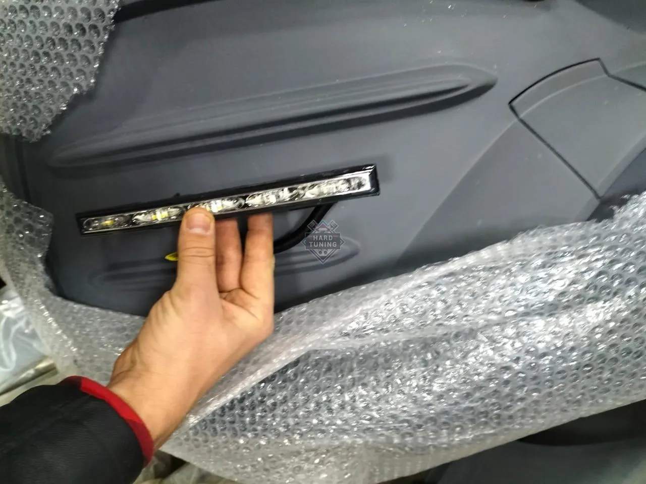 Передний бампер AMG HT Mercedes Sprinter W907 2018+ АБС ПЛАСТИК