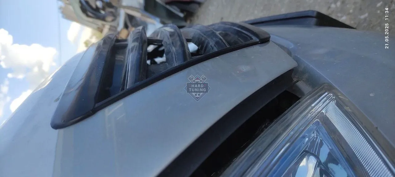 Решетка радиатора HT Nissan Teana 2 J32 без логотипа АБС пластик