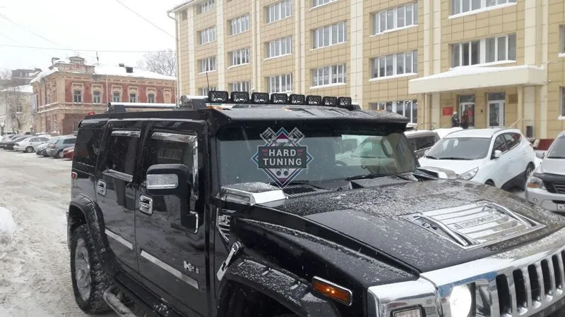Козырек на лобовое стекло Hummer H2