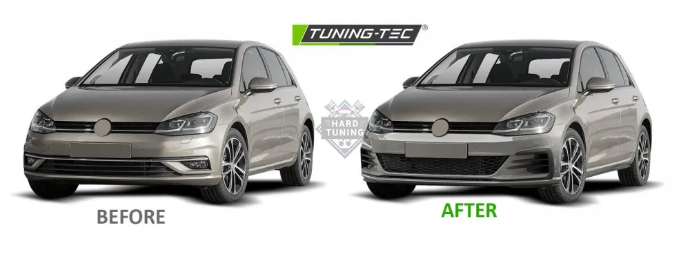 Передний бампер SPORT Volkswagen Golf 7 (2017-2019)