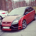Передний бампер Ford Focus 2 дорестайлинг