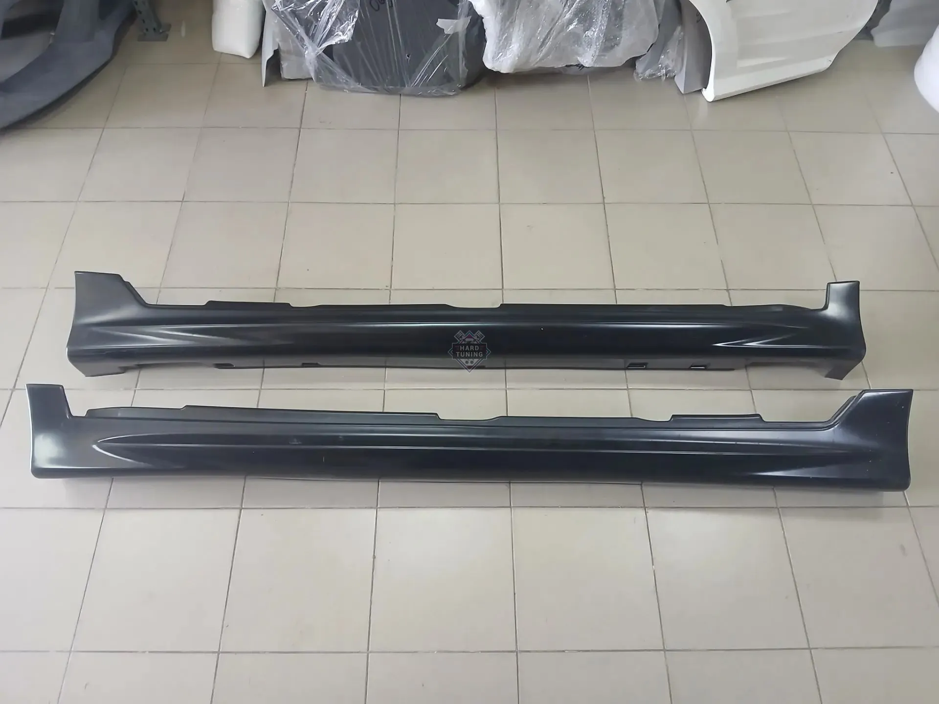 Накладки на пороги MUGEN V2 (рест стиль) Honda Accord 7 (2002-2008) ABS пластик