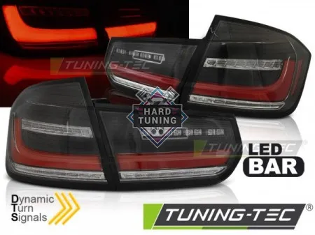 Задние фары BMW F30 (2011-2018) LED BAR SEQ TAIL LIGHTS fits черные
