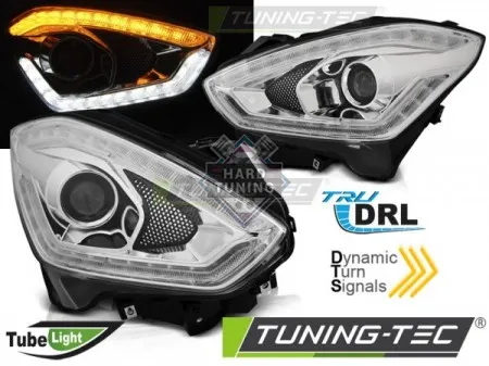 Передние фары Nissan GT-R (2008-2013) LED хром