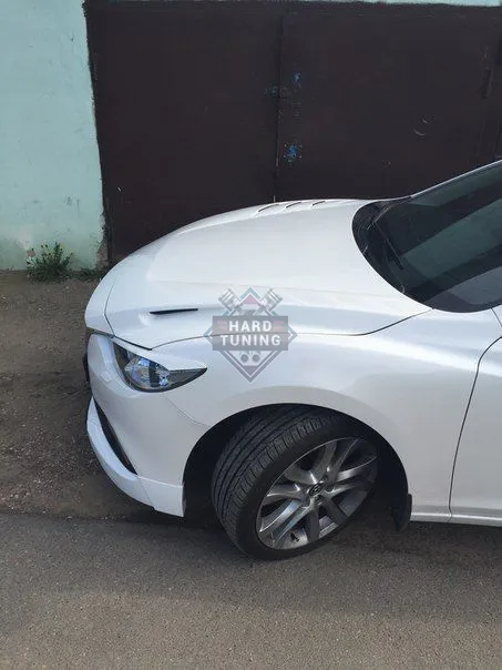 Капот SKY ACTIV SPORT (с глухими жабрами) Mazda 6 GJ 2013-н.в.