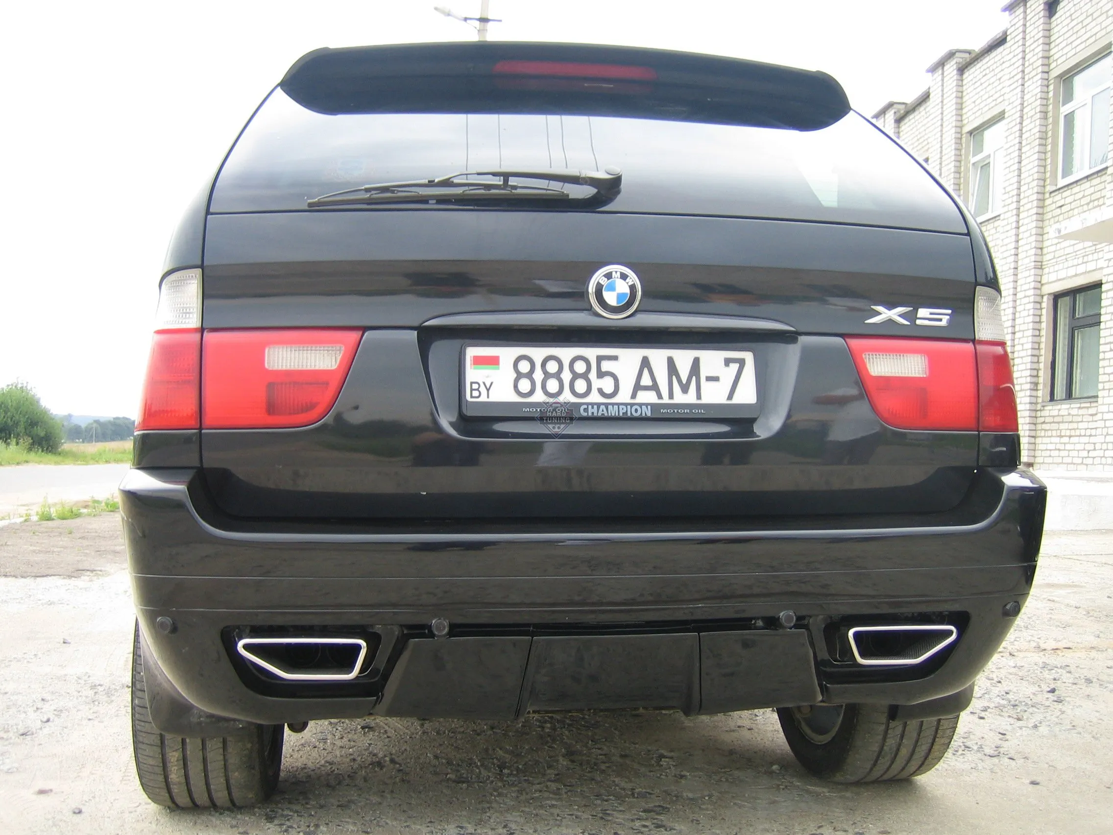 Задний бампер AERO BMW X5 E53