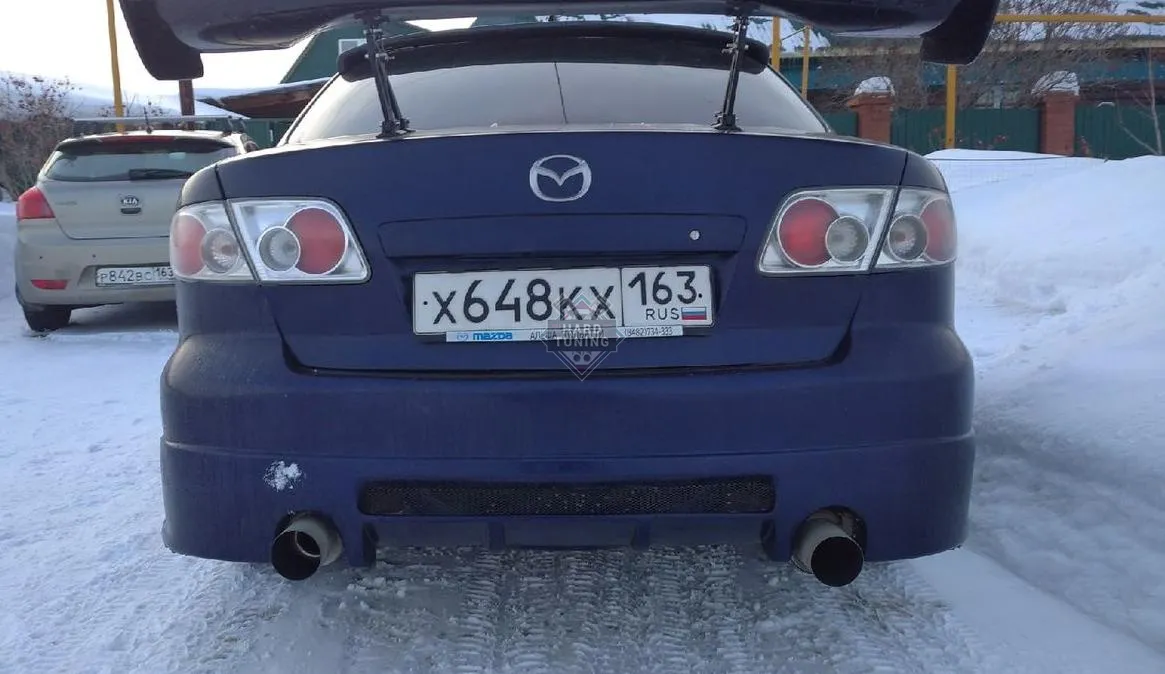 Задний бампер ST MAZDA 6 GG
