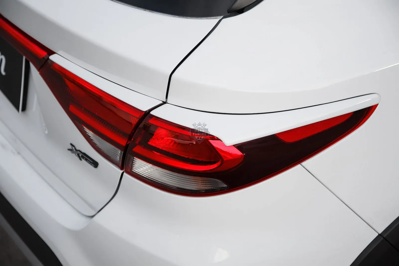 Накладки на задние фонари KIA RIO 4 X-LINE 2017-2020