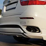 Накладка на задний бампер PERFORMANCE BMW X6 E71 ABS пластик