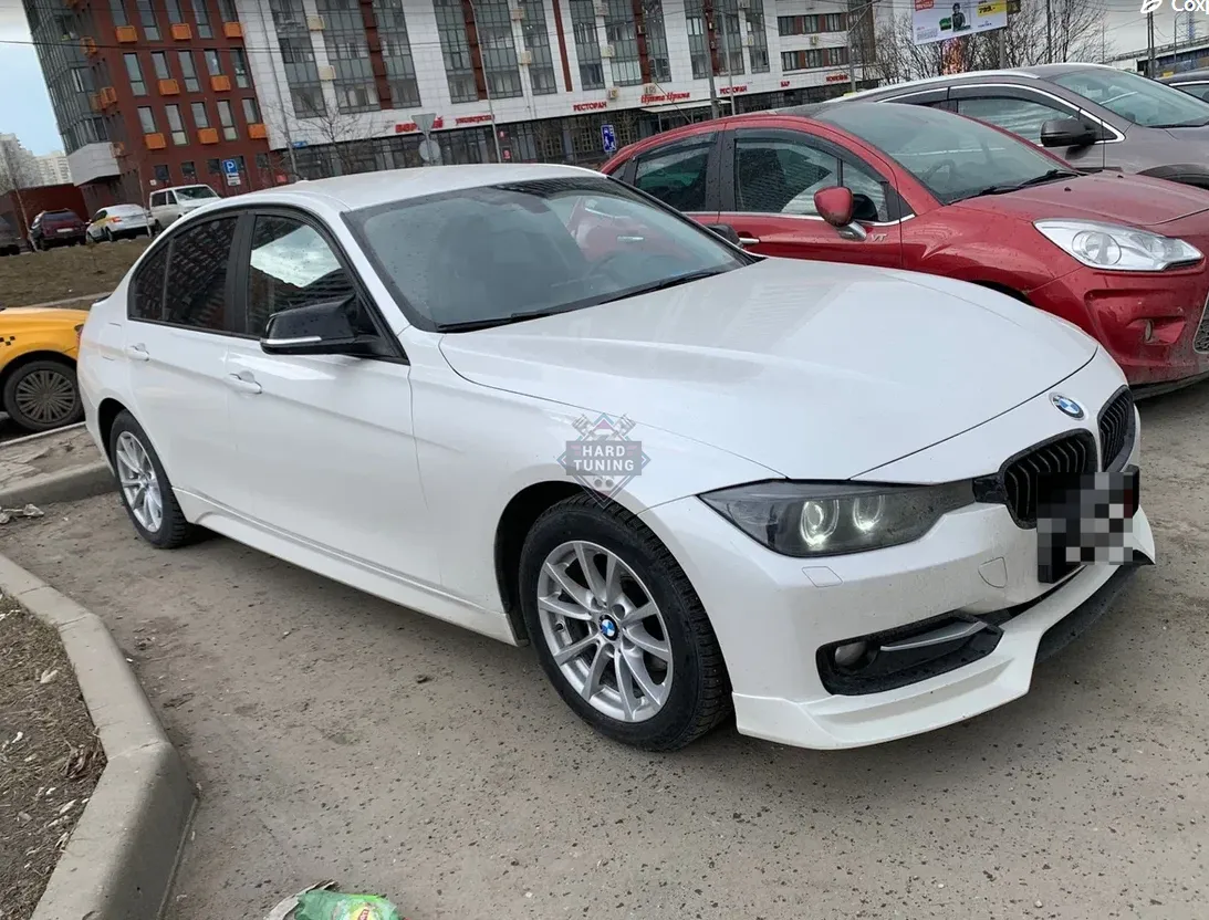 Сплиттер переднего бампера Sport, Luxury, SE BMW 3-series (F30) Дорестайлинг