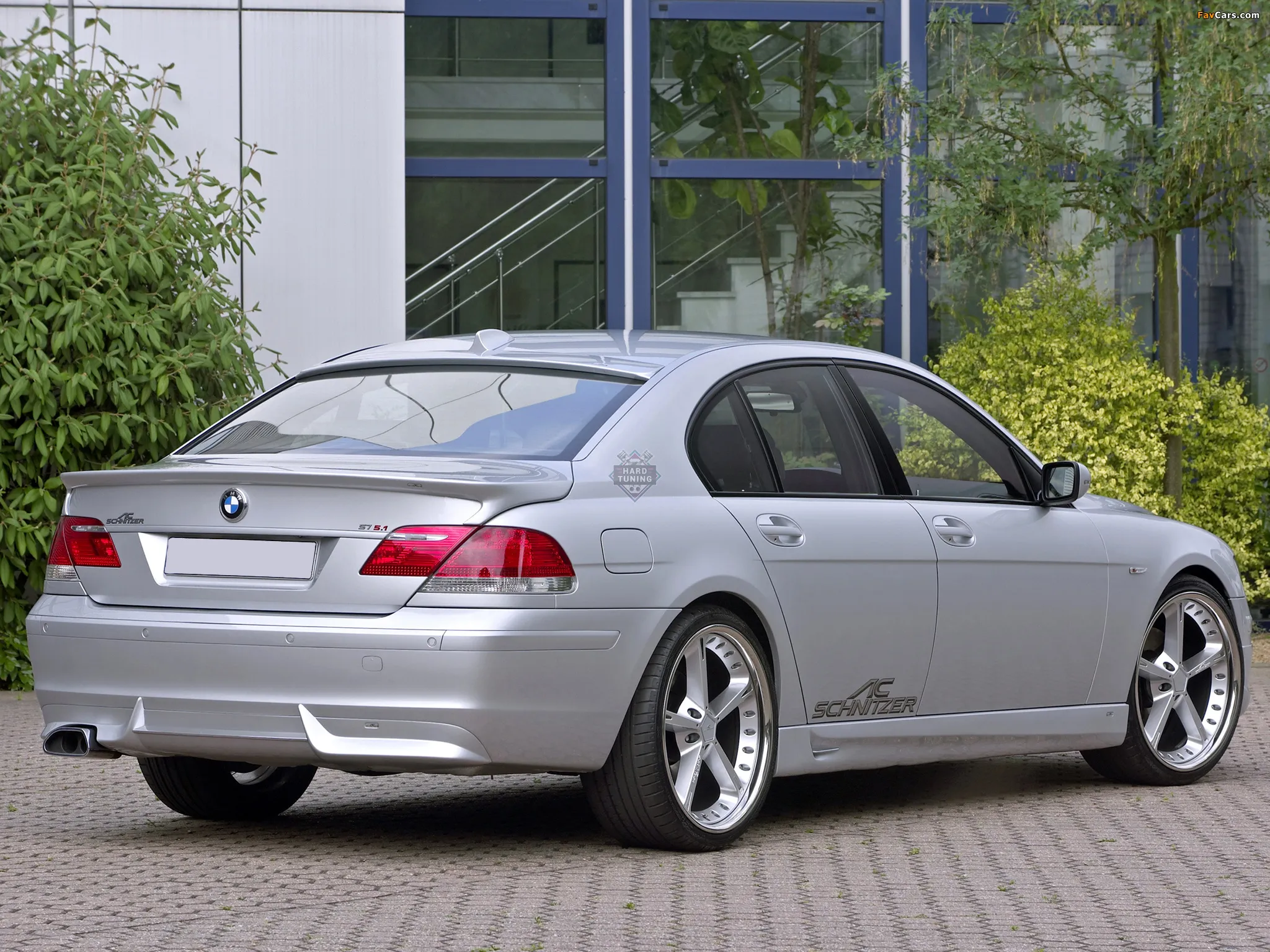 Накладки на пороги AC Schnitzer BMW E65 / E66