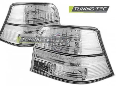 Задние фонари Volkswagen Golf 4 (1997-2003) Crystal белые