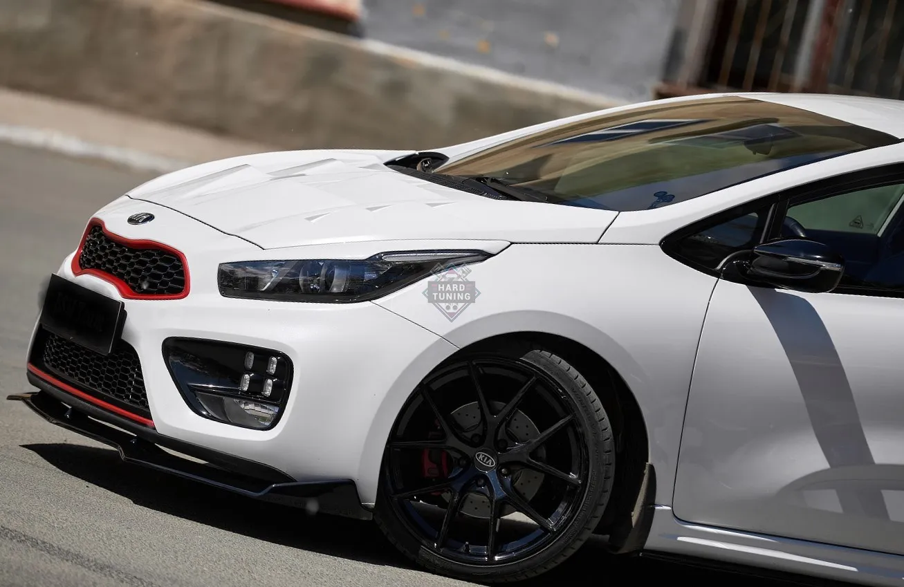 Капот c жабрами KIA CEED 2 JD 2012-2018
