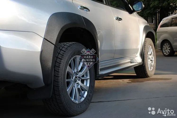 Расширители арок Mitsubishi Pajero Sport 3 2015-2021 дорестайл +20мм