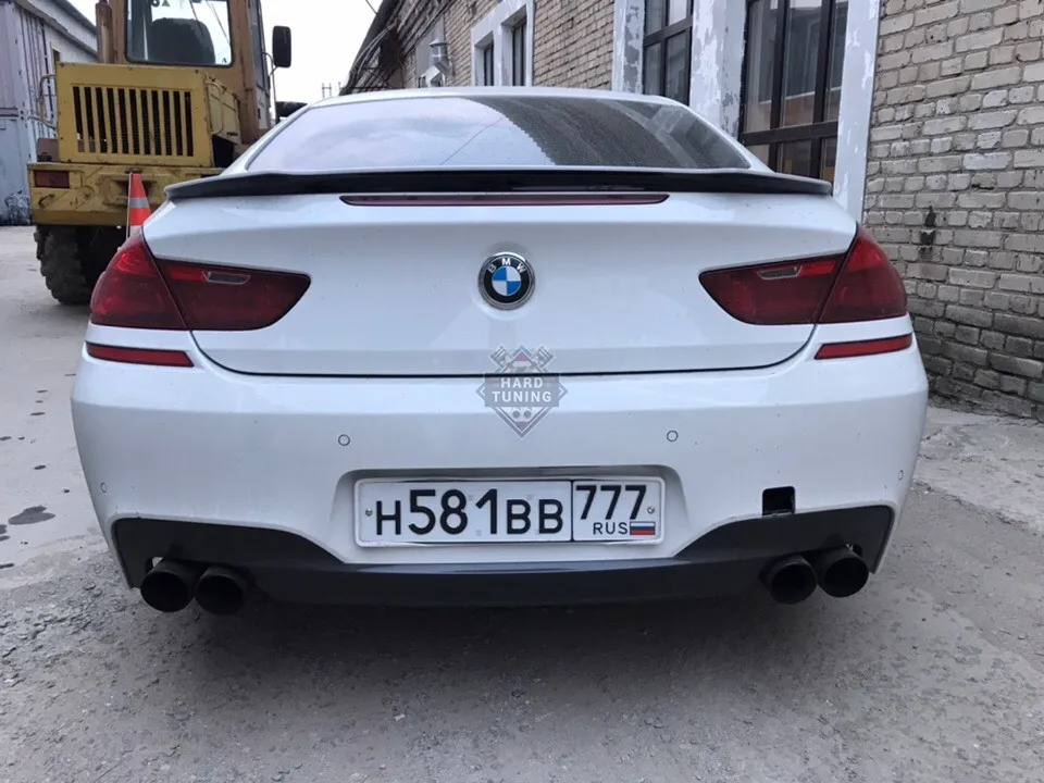 Спойлер лип с клыками BMW F13/F06 /F12