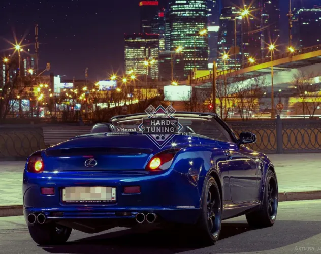 Спойлер SKIPPER Lexus SC 430
