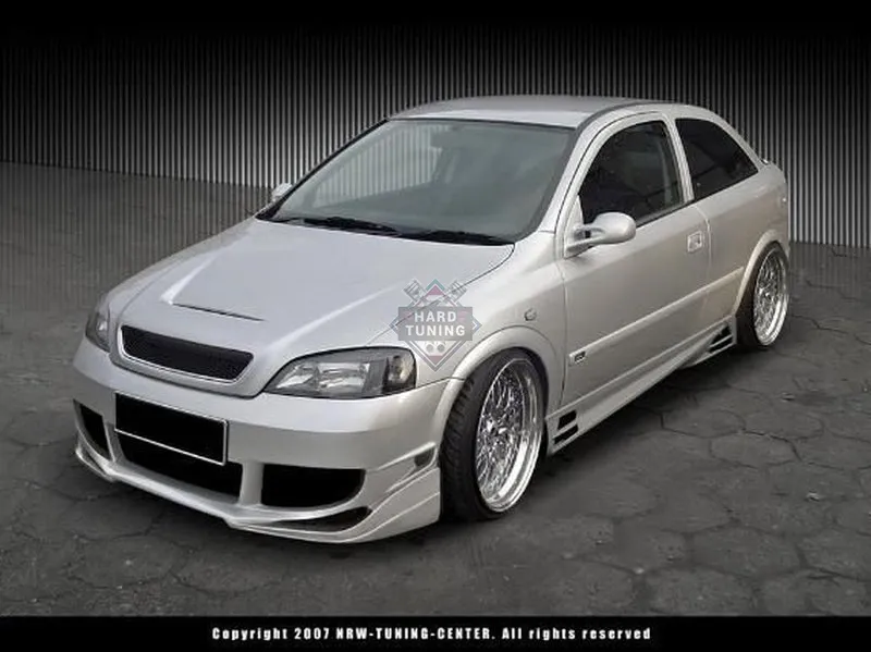 Передний бампер Carzone Opel Astra G