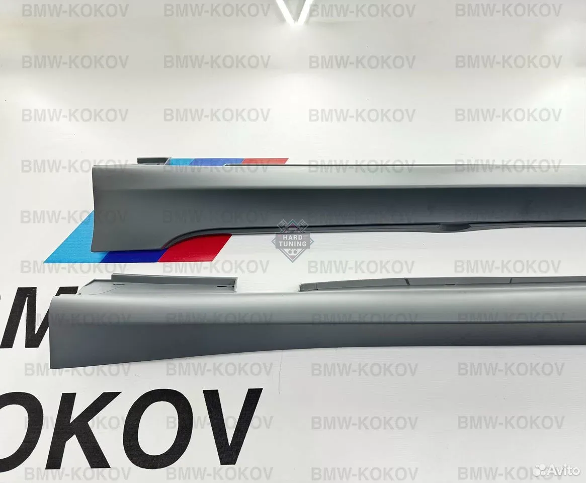 Накладки на пороги M-TECHNIK BMW E60 ABS пластик