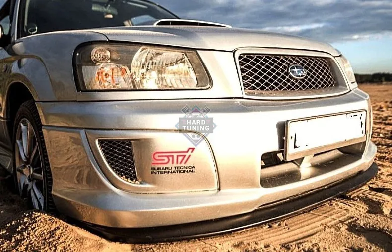 Бампер передний STI Subaru Forester SG Дорестайлинг