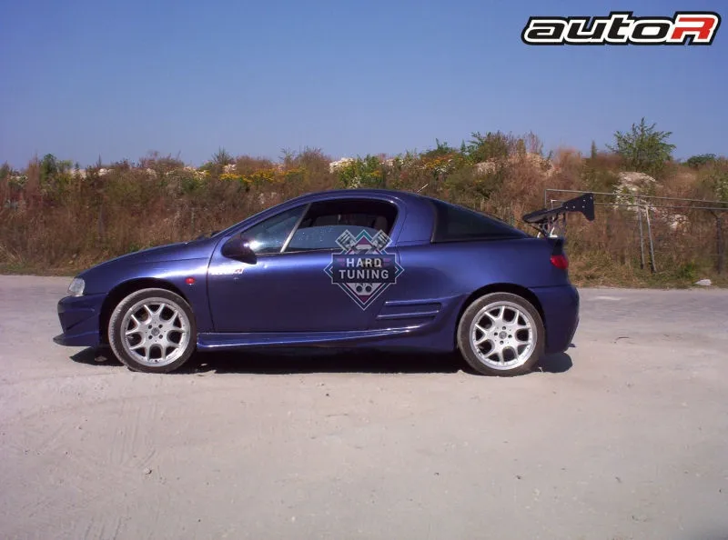 Накладки на пороги Auto R Opel Tigra A