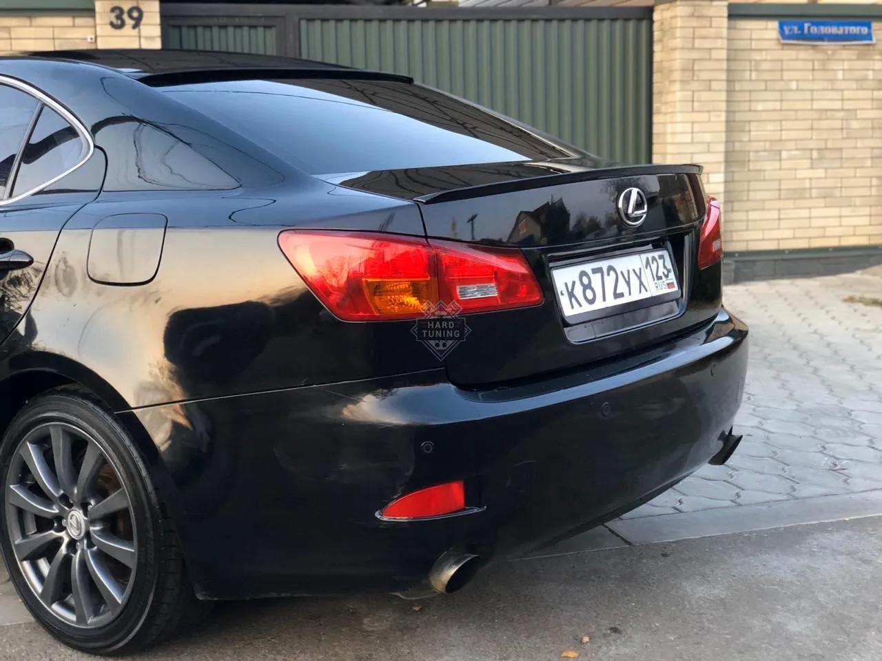 Козырек на заднее стекло Lexus IS 2