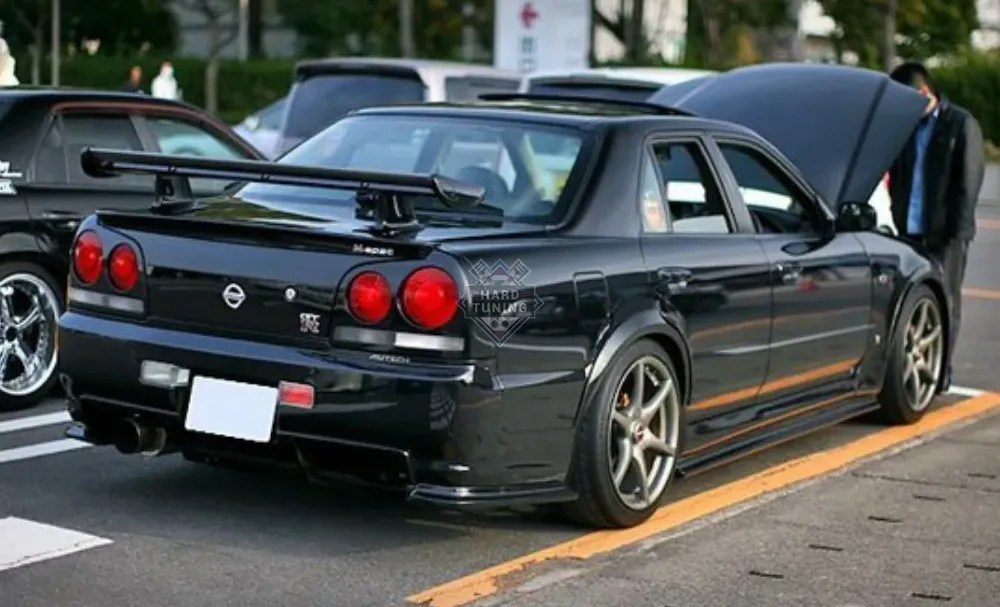 Накладки на пороги Nismo style Nissan Skyline R34 Седан