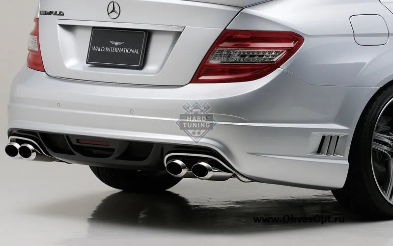 Задний бампер WALD BLACK BISON Mercedes C-Class W204
