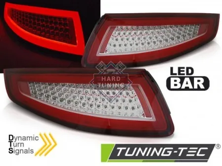 Задние фонари Porsche 911 997 04-09 LED BAR SEQ красно-белые