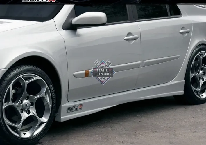 Накладки на пороги Auto R Renault Laguna 2