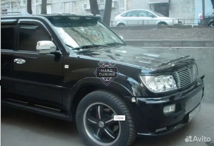 Козырек лобового стекла Toyota Land Cruiser 100