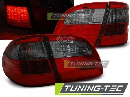 Задние фонари Mercedes W211 Wagon E-Class (2002-2006) LED красно-тонированные