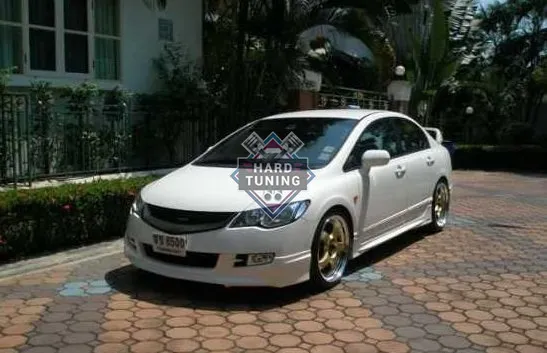 Обвес MUGEN Honda Civic 8 4D ABS пластик дорестайлинг