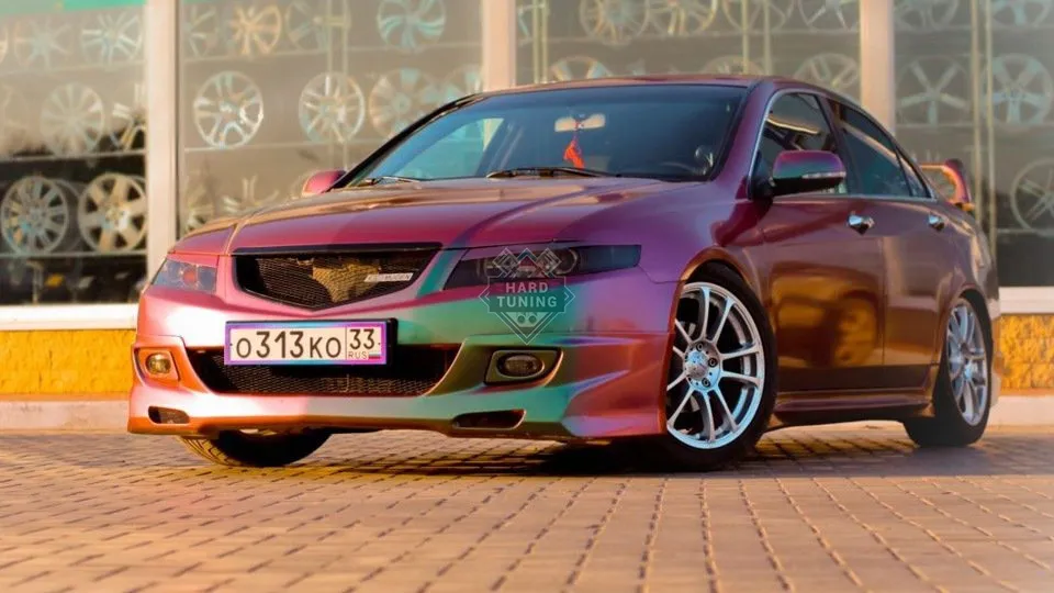 Накладка на передний бампер MUGEN Honda Accord 7 Рестайл