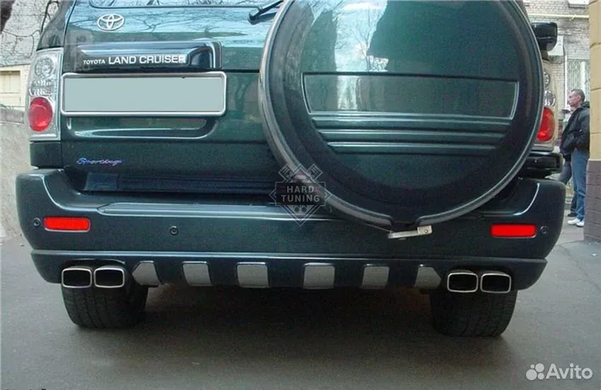 Обвес Red Aleti для Toyota Land Cruiser 100