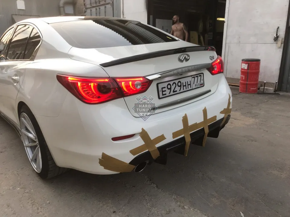 Спойлер лип Infiniti Q50