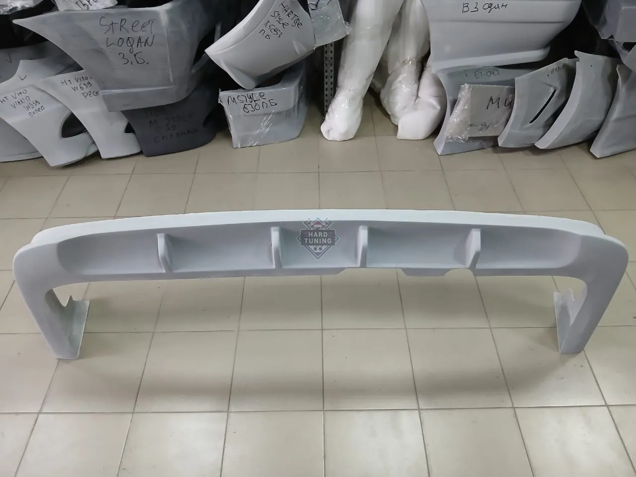 Накладка на задний бампер Rieger Volkswagen T5