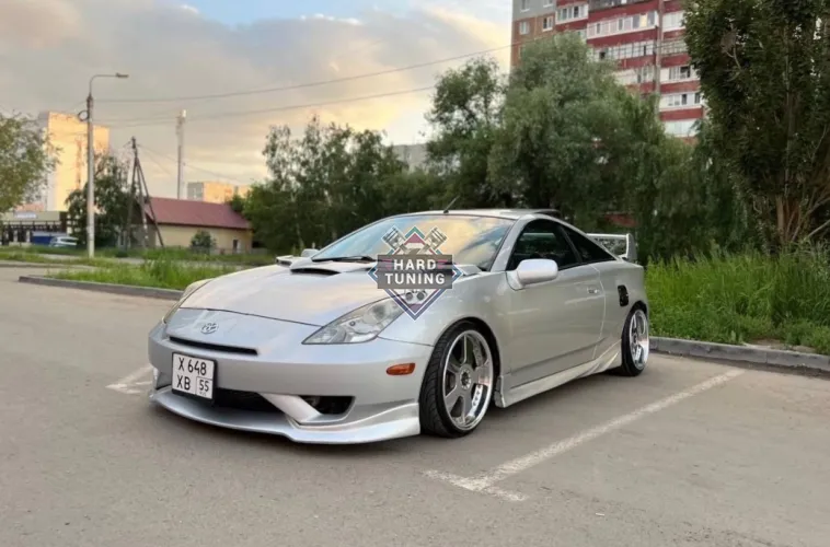 Накладка на передний бампер HD Toyota Celica T23 рестайлинг
