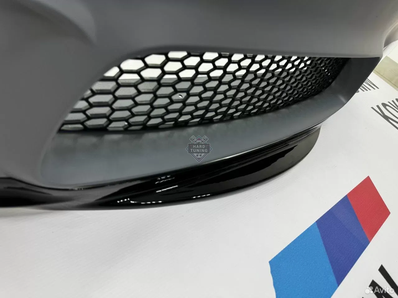 Сплиттер губа на передний бампер BMW F10 M5 в стиле F30 M Performance