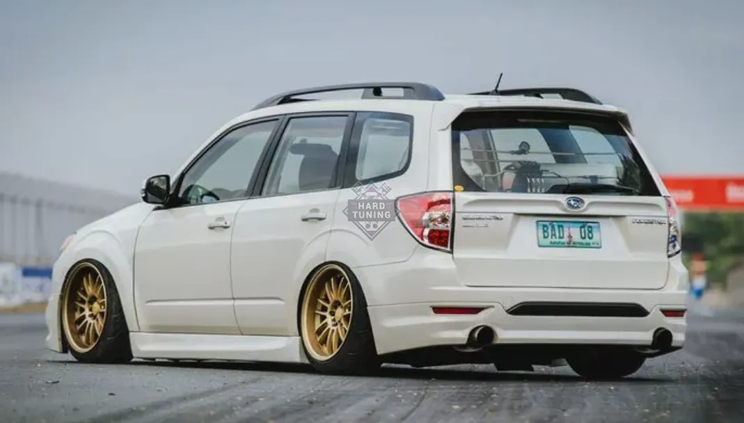 Спойлер нижний STI Subaru Forester SH
