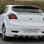 Накладка на задний бампер ATH KIA ProCeed 3D 2006-2010