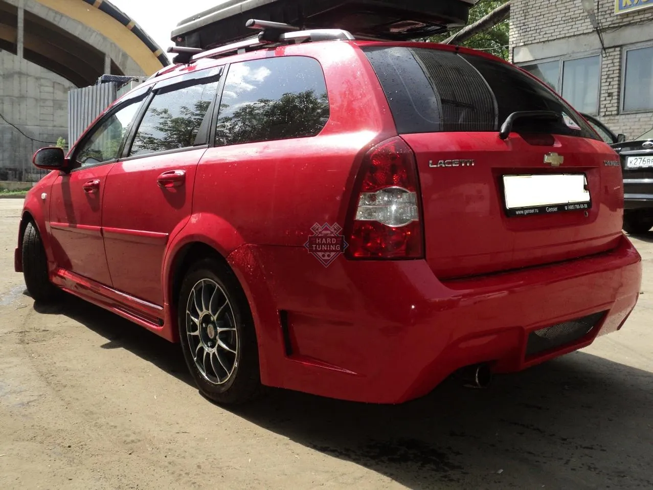 Задний бампер HT Chevrolet Lacetti Универсал