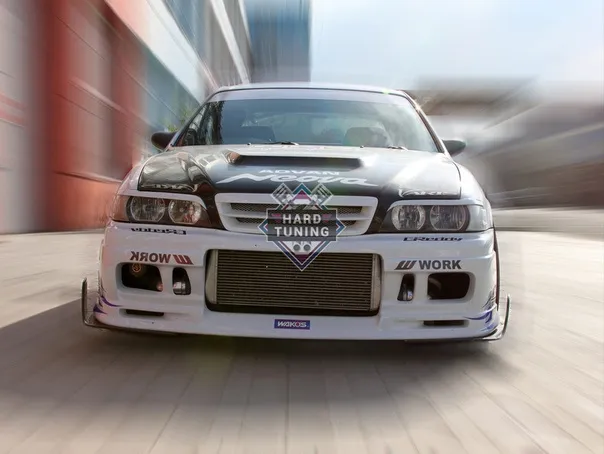 Передний бампер Trust на Toyota Chaser 100