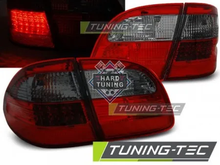 Задние фонари Mercedes W211 Wagon E-Class (2002-2006) LED красно-тонированные