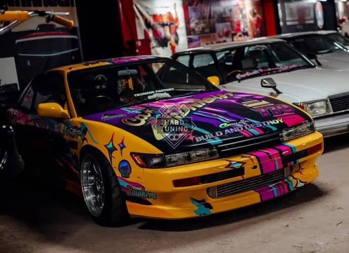 Капот пластиковый штатный Nissan Silvia S13