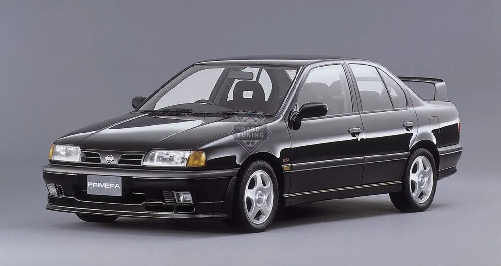 Накладка на передний бампер ST Nissan Primera P10