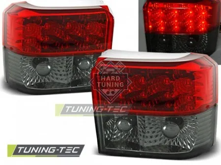 Задние фонари Volkswagen T4 (1990-2003) LED красно-тонированные